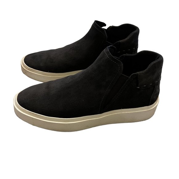 Dolce Vita Gray Suede Leather Mid High Sneaker Size 7.5 - Picture 9 of 10